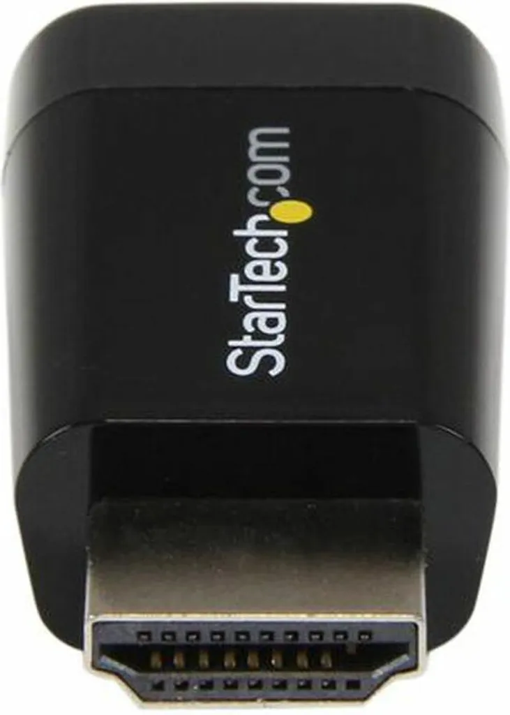 Convertisseur vidéo HDMI vers VGA Startech HD2VGAMICRO compact et noir