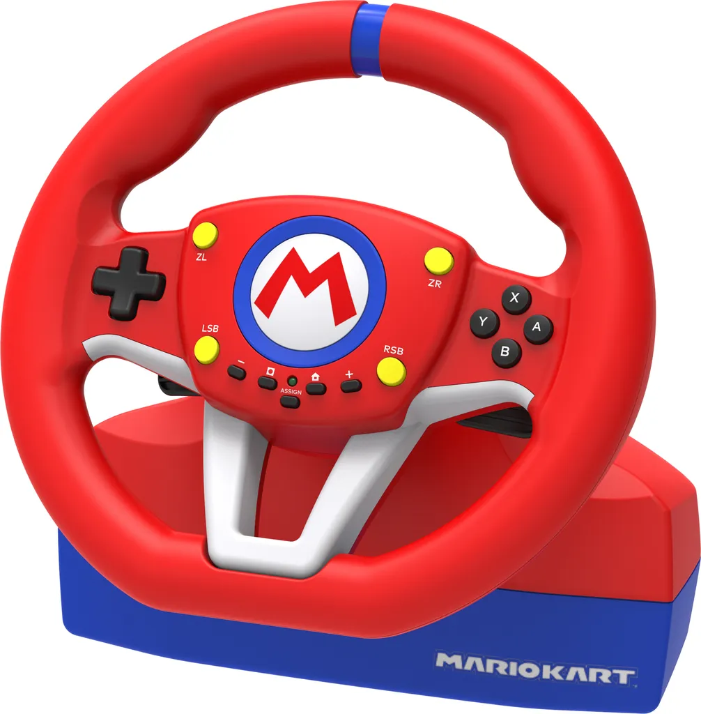 Volant avec pédales de course Hori pour console Nintendo Switch