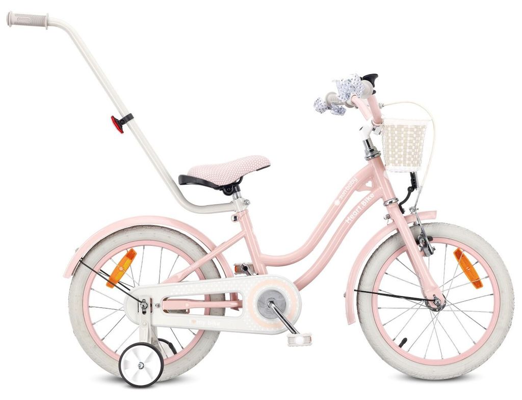 SUN BABY Heart Bike: bicicletta per bambine da 16 pollici, Immagine del prodotto 