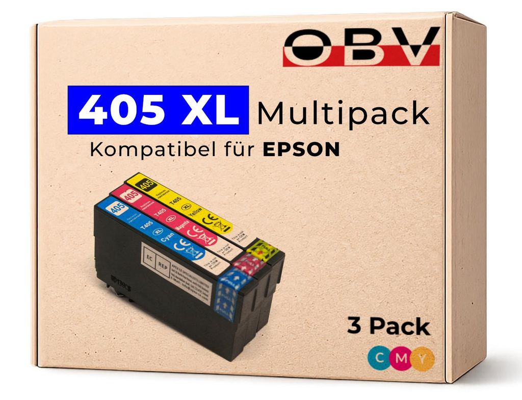 Kompatibles Druckerpatronen Set für Epson WF-3820DWF Produktbild 