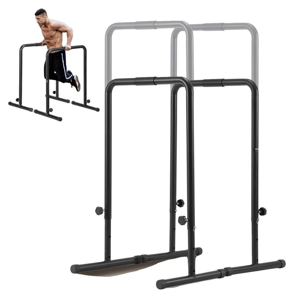 VEVOR Barres à dips Station de support à dips avec hauteur Image du produit 