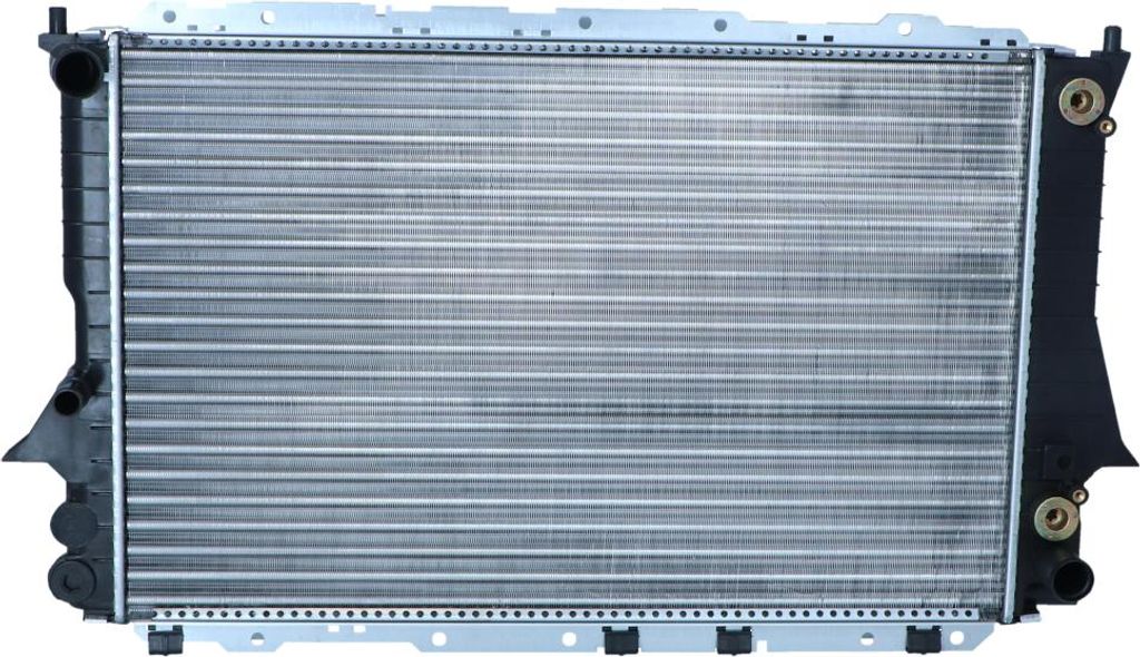 Kühler Motor Kühlrippen mechanisch gefügt 632 - 412 mm Alu NRF für u.a. AUDI 100