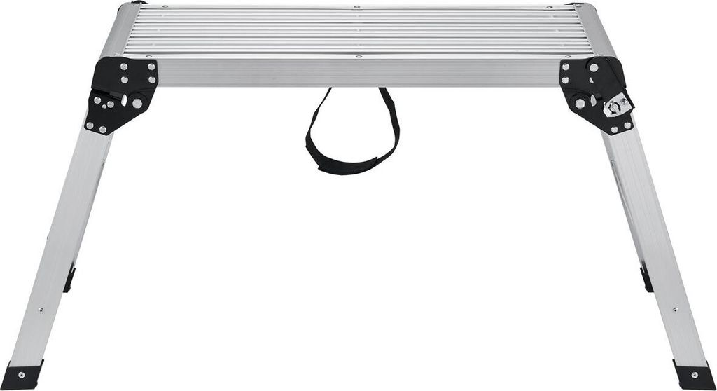 Klappbare Arbeitsplattform, 330 lbs Tragkraft, Aluminium-Trockenbau-Hockerleiter, strapazierfähige Werkbank mit rutschfesten Füßen, ideal zum Wa...