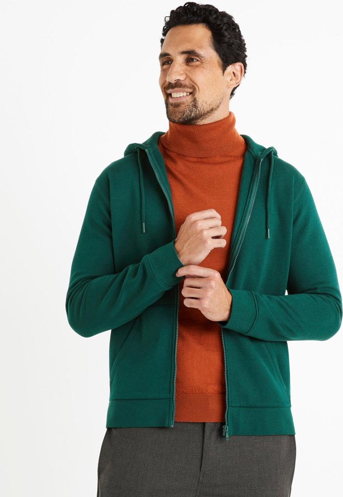 Celio Vethree Kapuzenjacke mit Reißverschluss 1119073__S