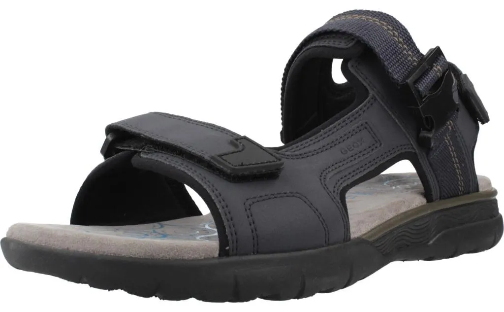 Sandales Marche Geox Spherica Ec5 Bleu Homme - Idéal Voyage et Vacances