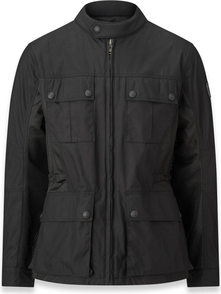Tekstylna kurtka motocyklowa Belstaff Airflow, czarny, M Zdjęcie produktu 