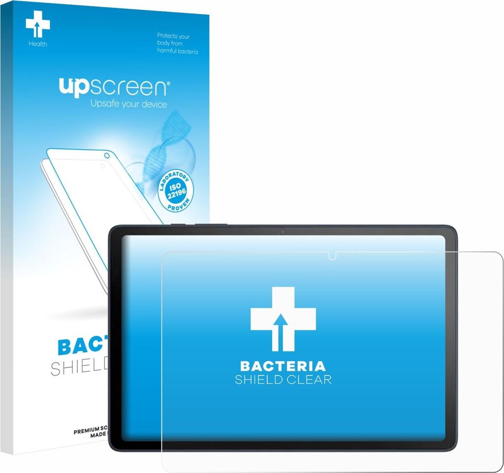 upscreen Schutzfolie für TCL TAB 10L Gen 4 Displayschutz Displayschutzfolie Folie Klar antibakteriell