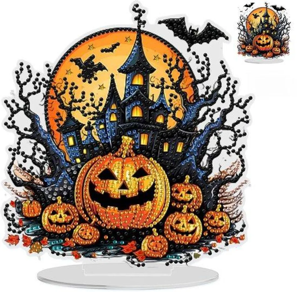 Réussissez votre Déco Halloween Faite Maison - Kit Strass Complet