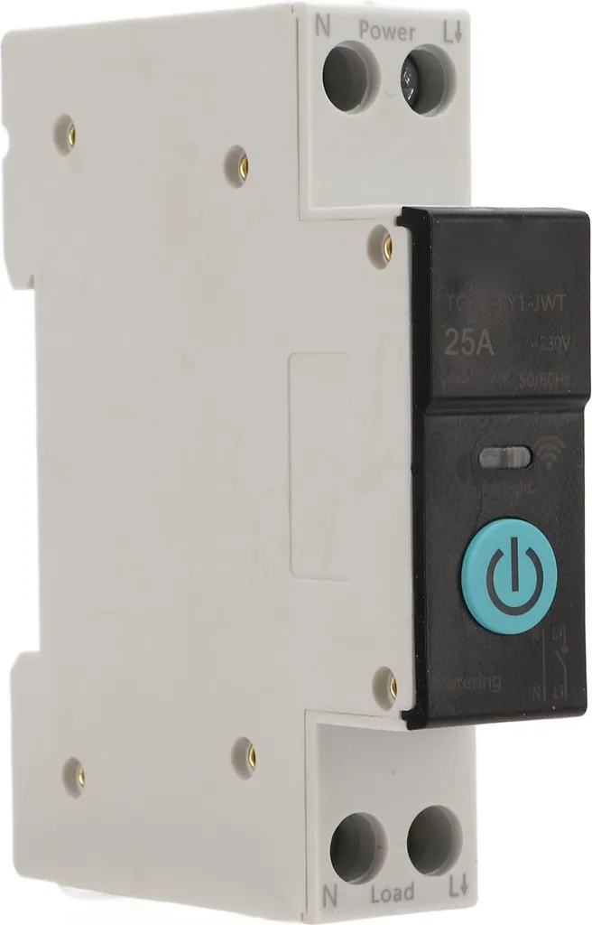 Interrupteur rail Din WLAN 25A pour contrôle à distance via smartphone
