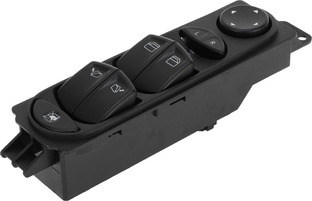 Elektrischer Fensterschalter Nr. 6395451213 Fenstersteuerschalter für Mercedes-Benz W639 Vito 2003-2014 Kunststoff Schwarz