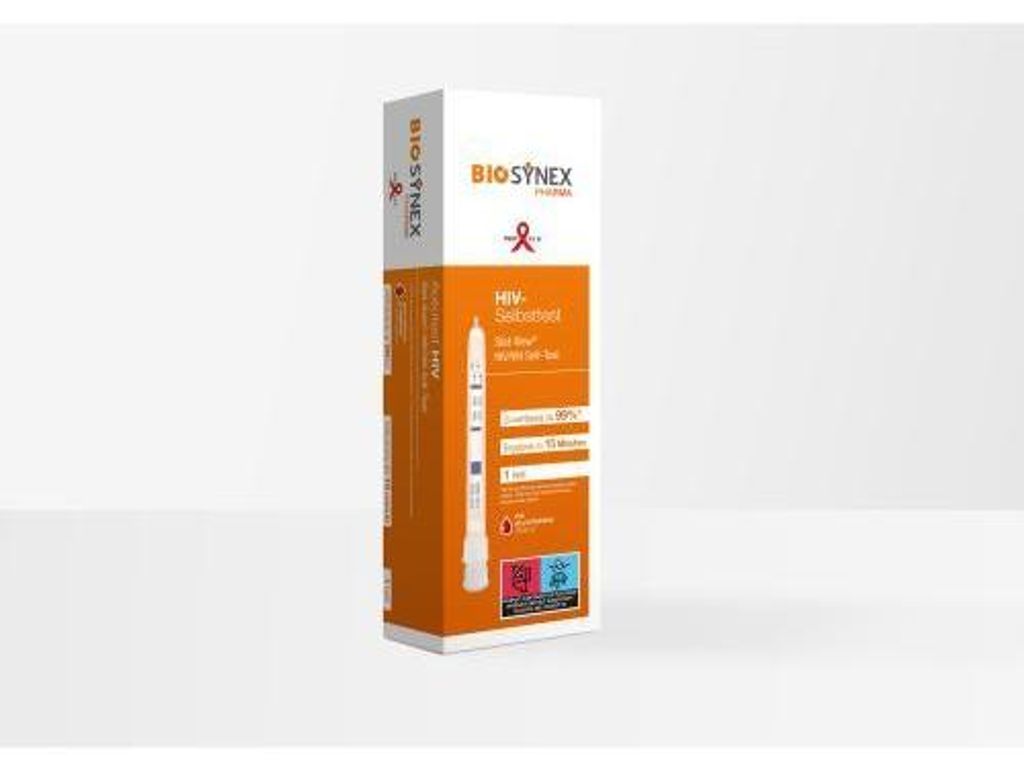 Hiv Vih Selbsttest für die schnelle und diskrete Blutanalyse zu Hause, 1 Stück