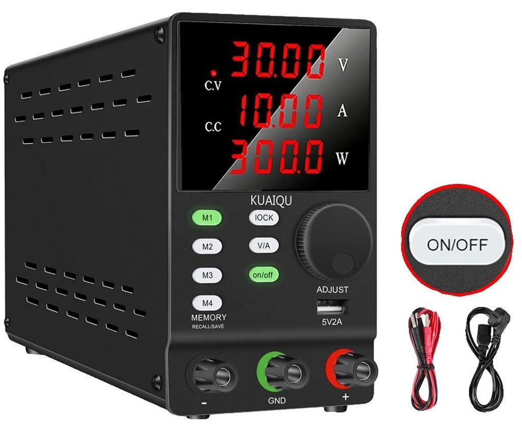 DC-Netzteil, programmierbarer Speicher, einstellbare Spannungsregelung, SPPS30V10A
