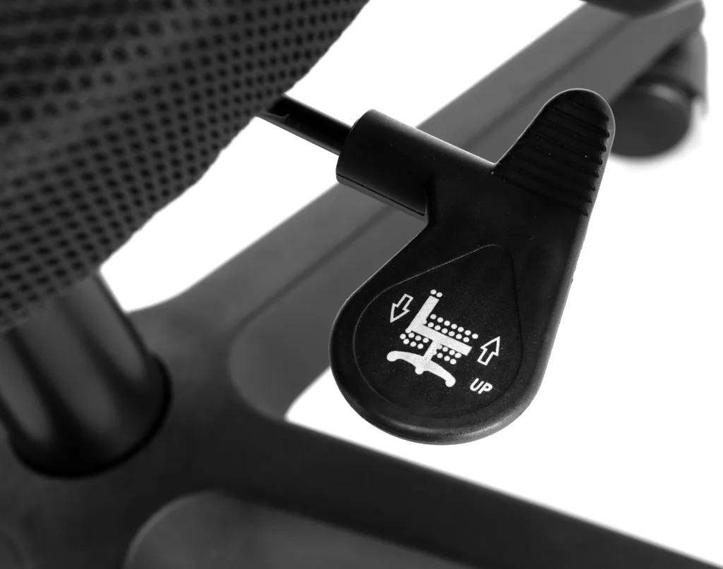 Siège de bureau LINOS noir idéal télétravail - Fauteuil informatique - 14