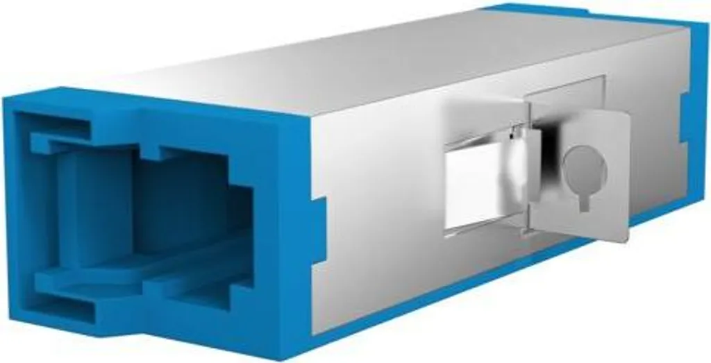 Coupleur Fibre E2000 Monomode R&M Grade C Bleu EFB-Elektronik
