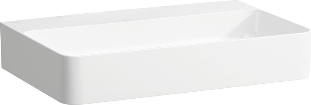 LAUFEN VAL Aufsatzwaschtisch, ohne Hahnloch, ohne Überlauf, US geschl. 650x420mm, H8162847571121