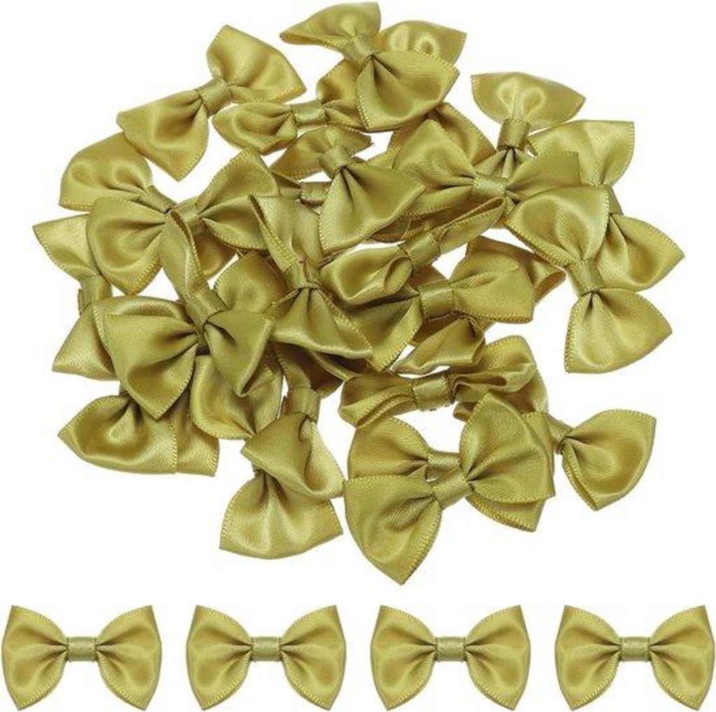 Mini Stricknadeln 3,8x2,5cm Gold 30Stk Handwerk