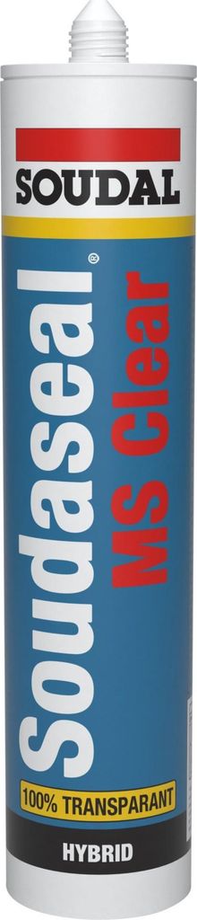 Soudal Soudaseal MS Clear 305 g / 290 ml Kristallklar Produktbild 