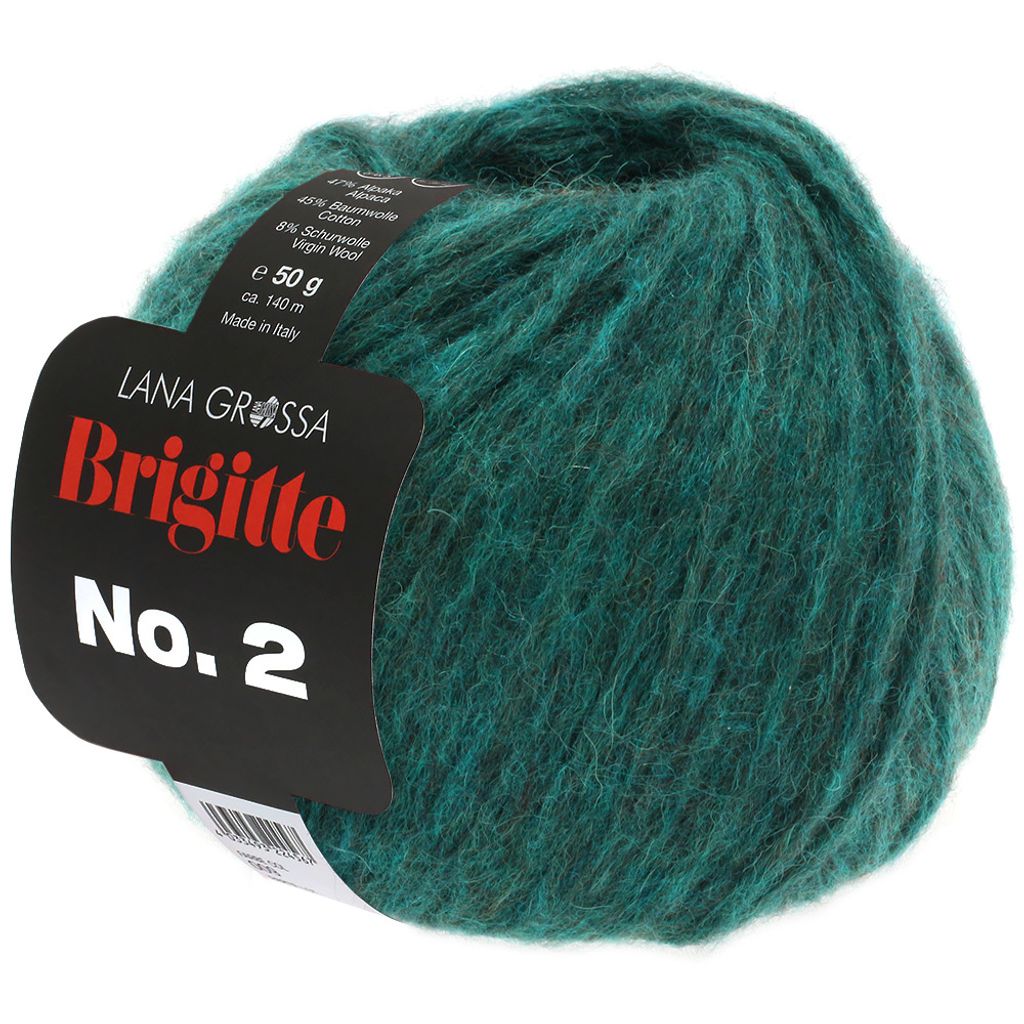 Lana Grossa BRIGITTE NO. 2 50 g hochwertige Mischung aus Produktbild 