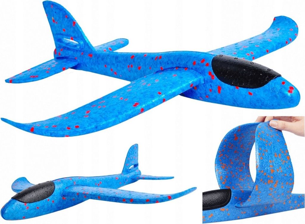 Flugzeug für Akrobatik, kollisionsresistent, 47 cm Länge, Produktbild 