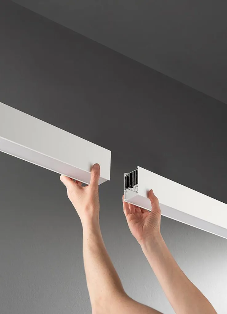 Plafonnier LED CCT Dimmable 20W avec Diffuseur Prismatique Anti-Éblouissement