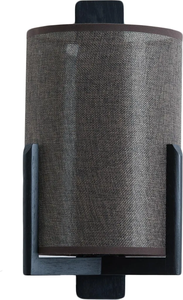 Applique murale bois Litto noir E27 pour optimiser petit éclairage - 2