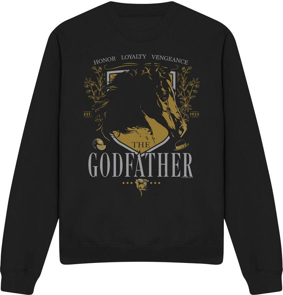 The Godfather - Sweatshirt für Herren/Damen Uni TV12990 (L) (Schwarz)