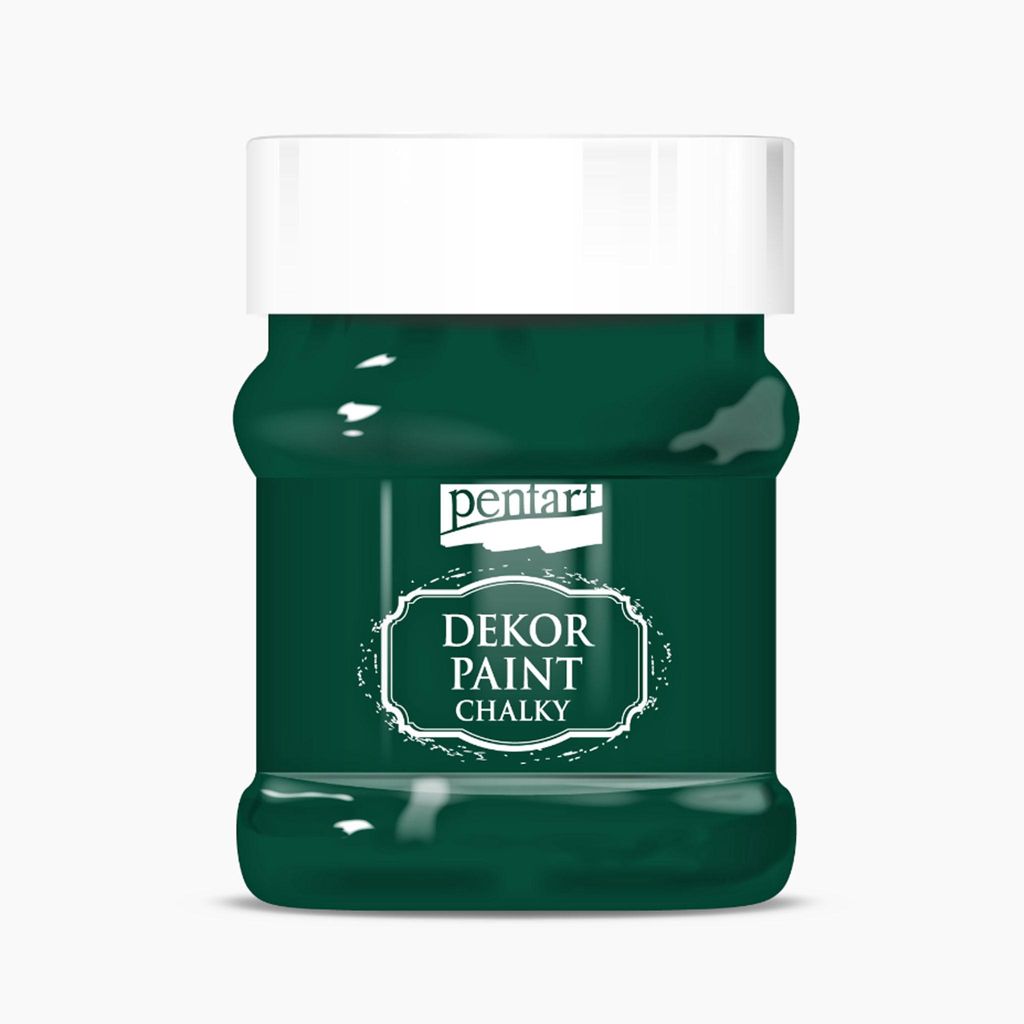 PENTART Dekorfarbe Chalky, 230 ml, Kieferngrün