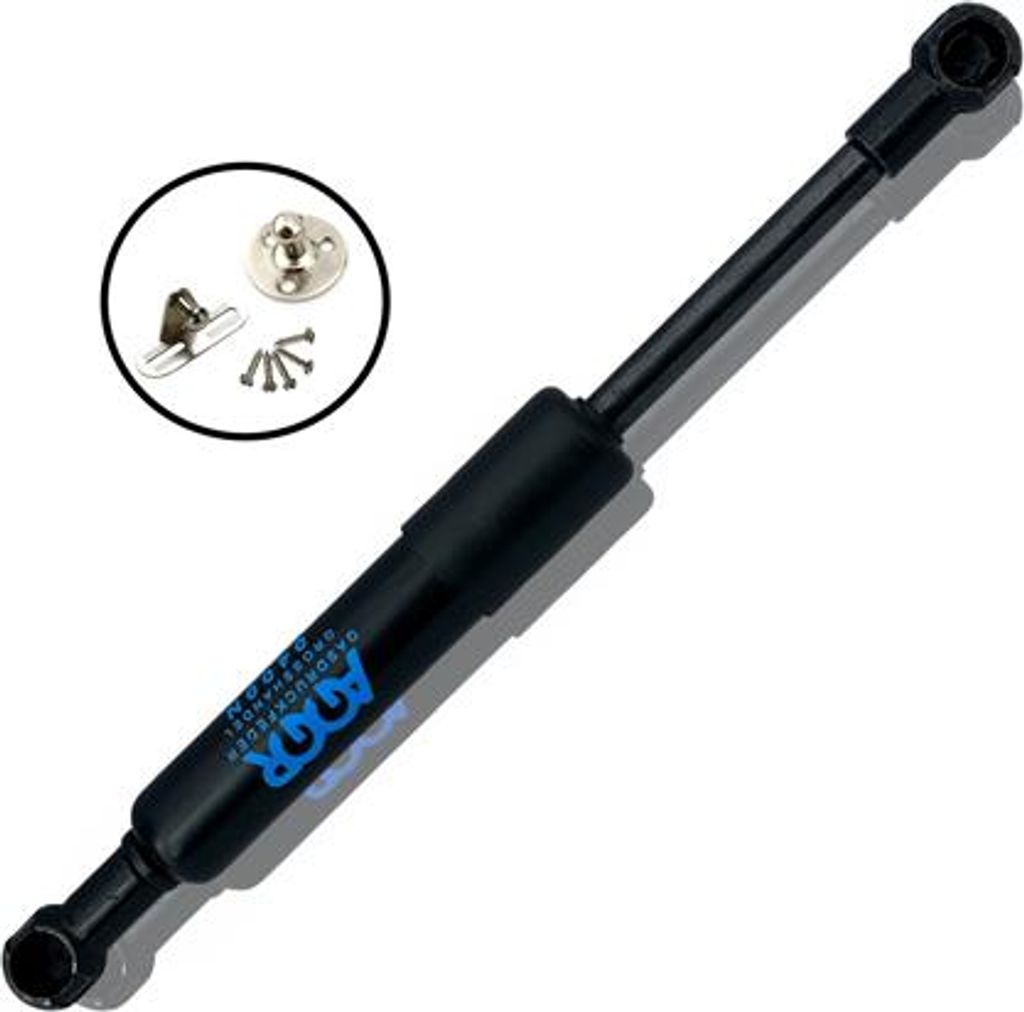 Gasdruckfeder Ersatz Liftomat 195mm/58mm 50N-500N Metall mit Beschlag - 250 N