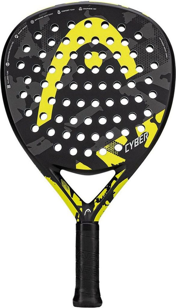 HEAD Cyber 25 Padelschläger 38mm Blattstärke 45cm Länge Produktbild 