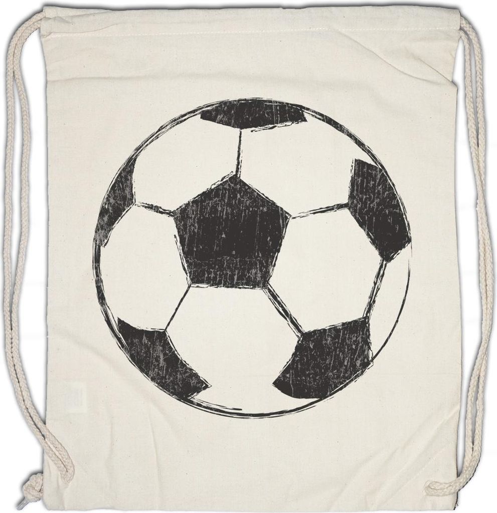 Urban Backwoods Football I, Turnbeutel, Farbe: Beige