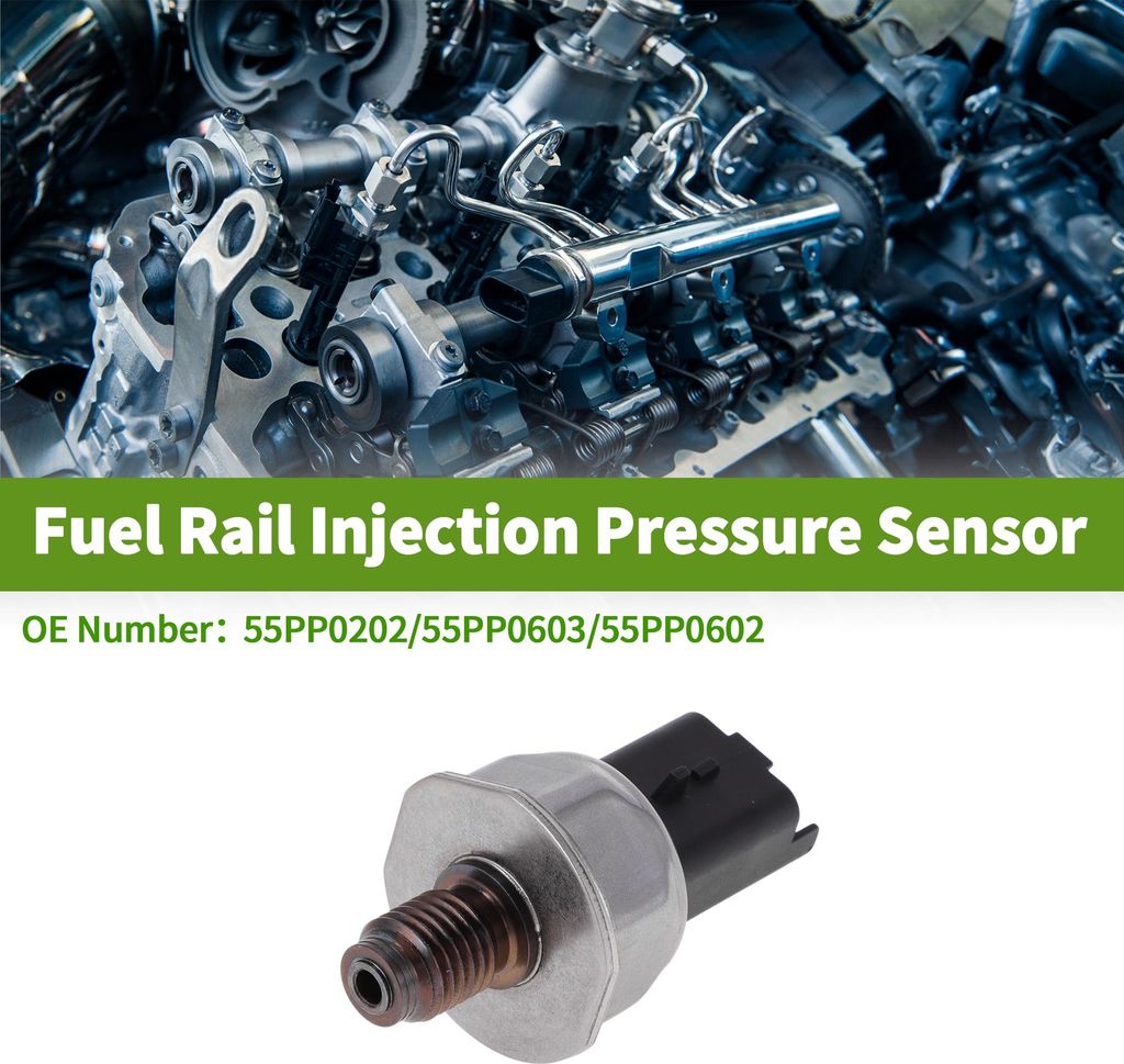 Nr.55PP0202 Einspritzdrucksensor Für SSANGYONG KORANDO 2.0 Xdi 2010 Kraftstoffdrucksensor 1 Stück