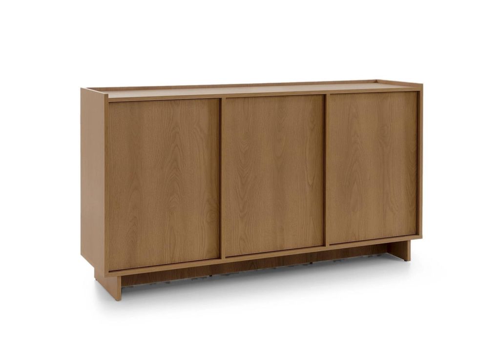 Commode BETTSO SUNA, buffet de style Japandi en chêne Image du produit 