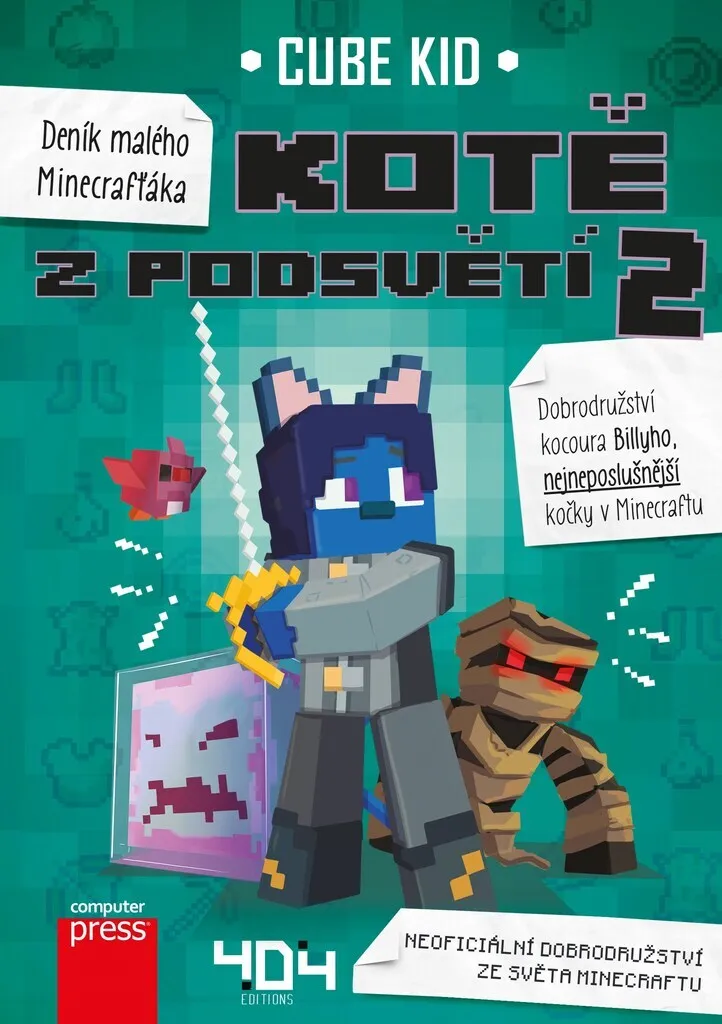 Livre Minecraft original Un Chaton Dans Le Nether Tome 2