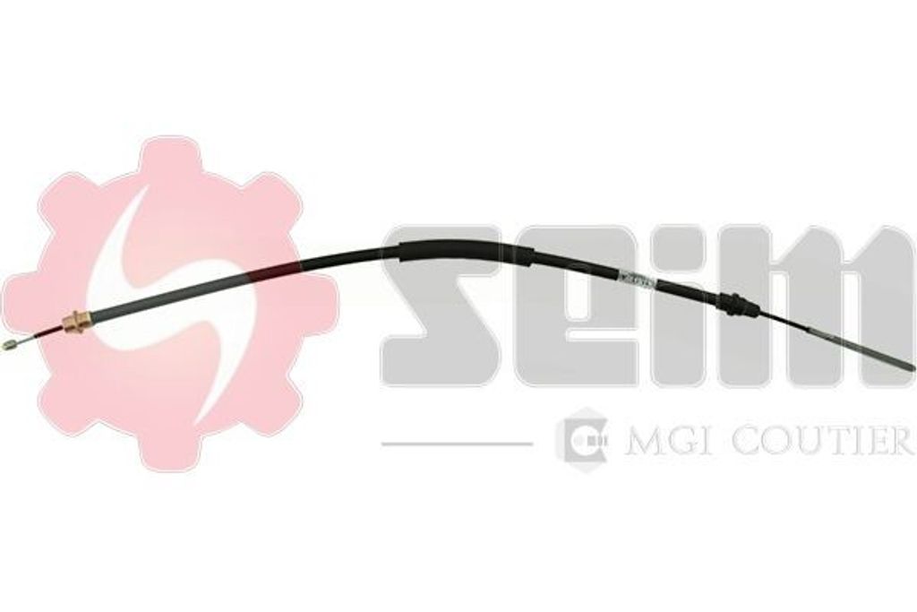 SEIM Handbremsseil Seilzug Feststellbremse passend für PEUGEOT 406 Coupe (8C) Hinten Links 204200
