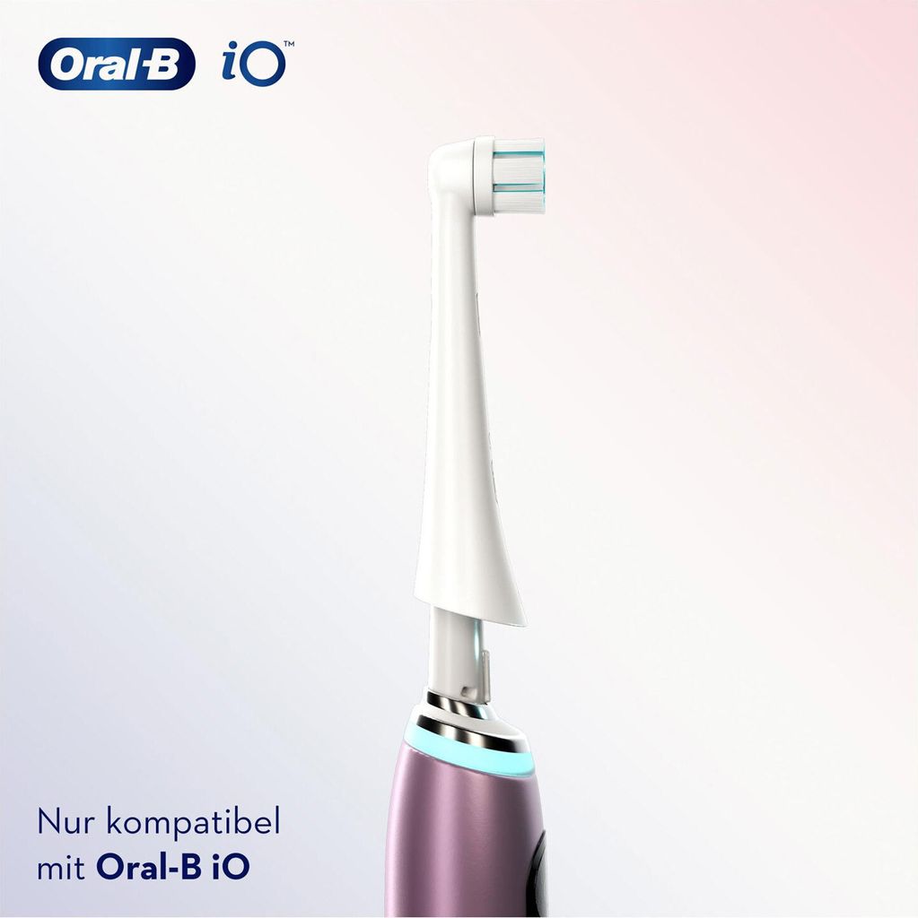 Oral-B iO Aufsteckbürsten Sanfte Reinigung 2er Produktbild 9