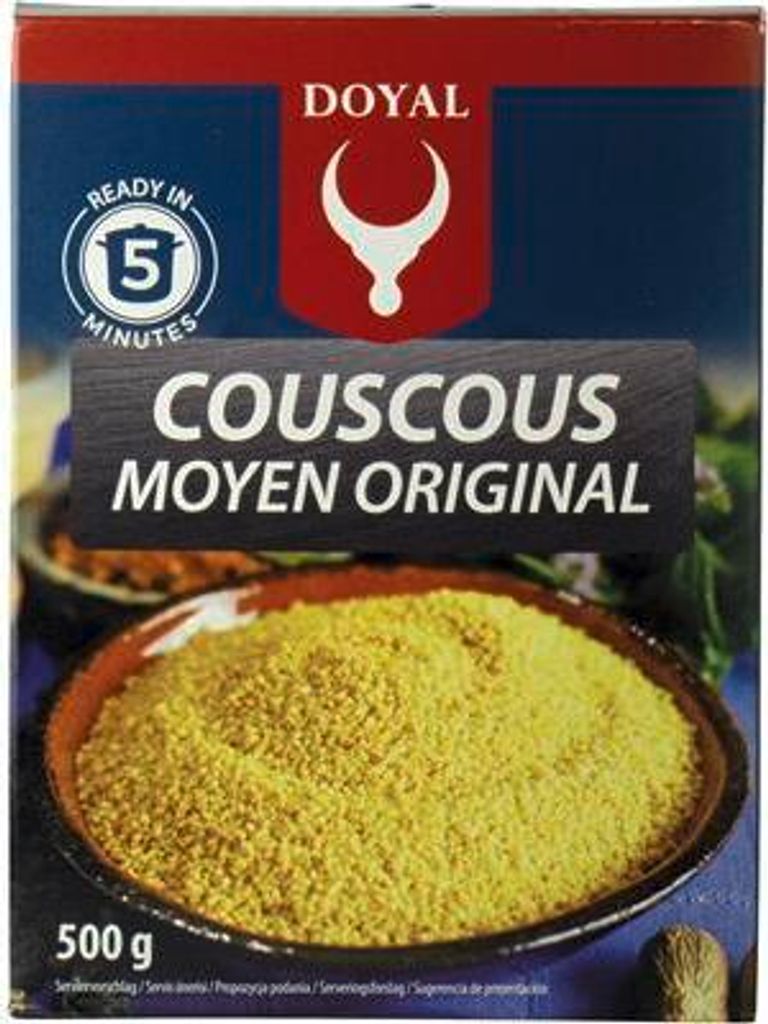 Kuskus Moyen Original 500g - Doyal Zdjęcie produktu 