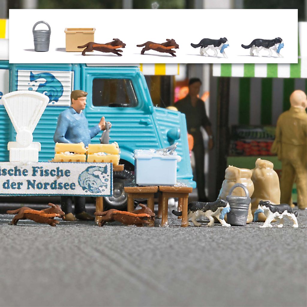Busch A-Set: Kleine Diebe H0 7993