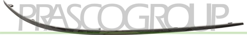 PRASCO Zierleiste Stoßfänger Vorne Rechts passend für MERCEDES-BENZ B-Klasse (W245)