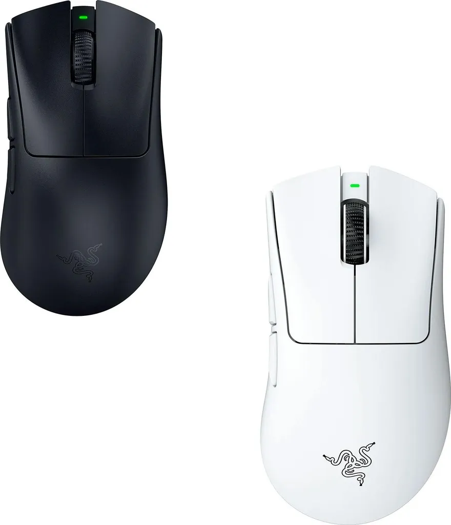 Souris Razer DeathAdder V4 Pro 45000 DPI Capteur Optique et Sans Fil RF