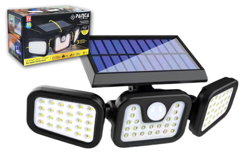 Panta TrioSolar – Hochleistungsfähige Solar-Außenleuchte Produktbild 