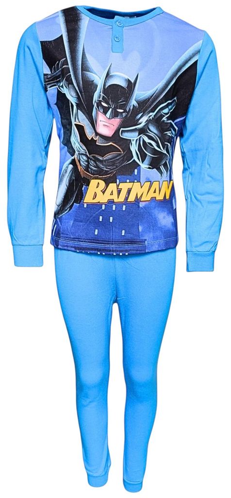 Schlafanzug Batman Blau 98 cm