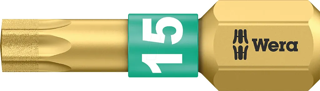 Inserti Professionali Wera 867/1 BDC T15: Sicurezza e Durata 25mm - 4