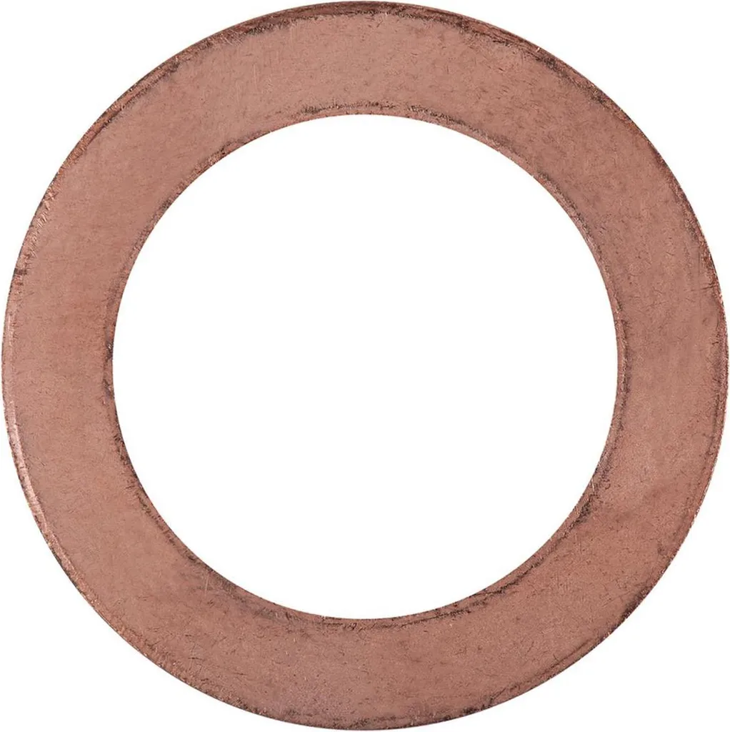 KS TOOLS Anello di tenuta in rame esterno-Ø 33 mm interno-Ø 22 mm confezione da 25 pezzi - 430.2501