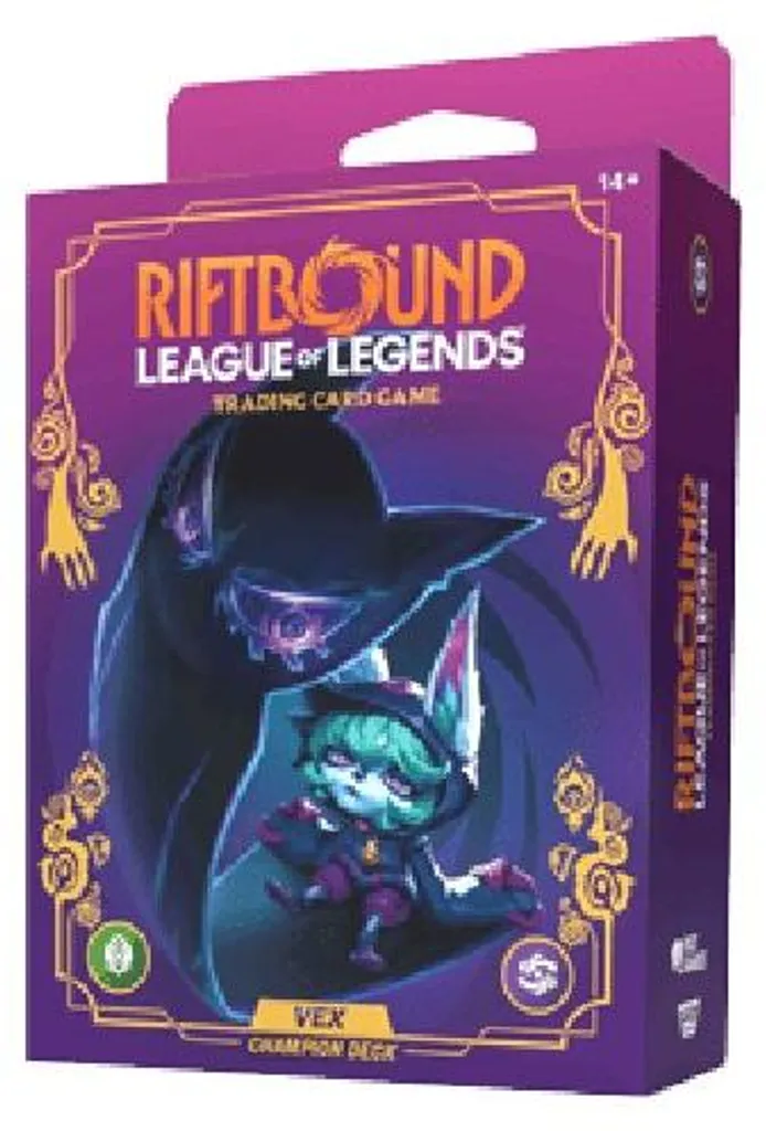 Jeu de Cartes Riftbound Vex Champion Deck : Kit de Combat Stratégique