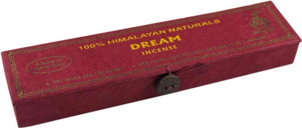 Himalayan Naturals Räucherstäbchen - Dream Incense, Rot, 19,5*4,5*2,8 cm, Räucherstäbchen aus Tibet, Nepal