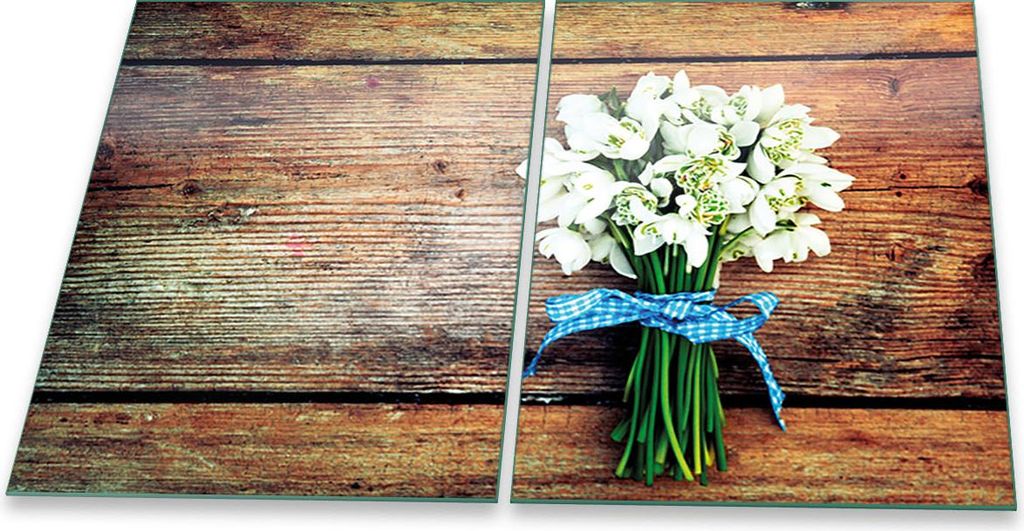 Herdabdeckplatten Glaskeramik Spritzschutz Glas Universal Produktbild 