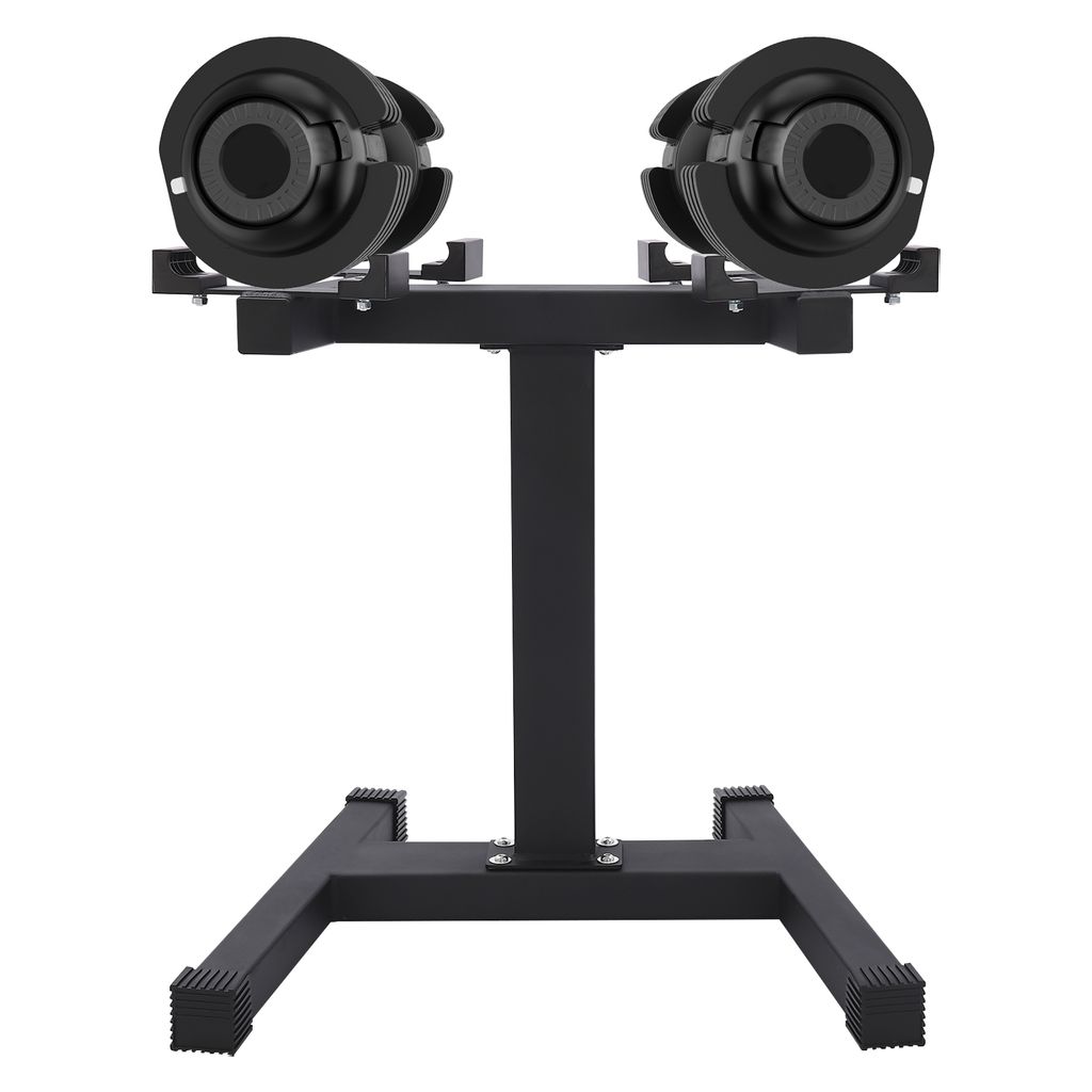 Hantelständer Hantelgewichtshalter Hantellagerung Schwarz max 136kg