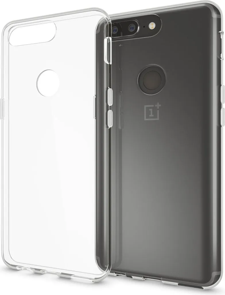 OnePlus 5T Custodia per telefono cellulare da NALIA, Custodia trasparente in silicone Custodia Cover Bag Protezione