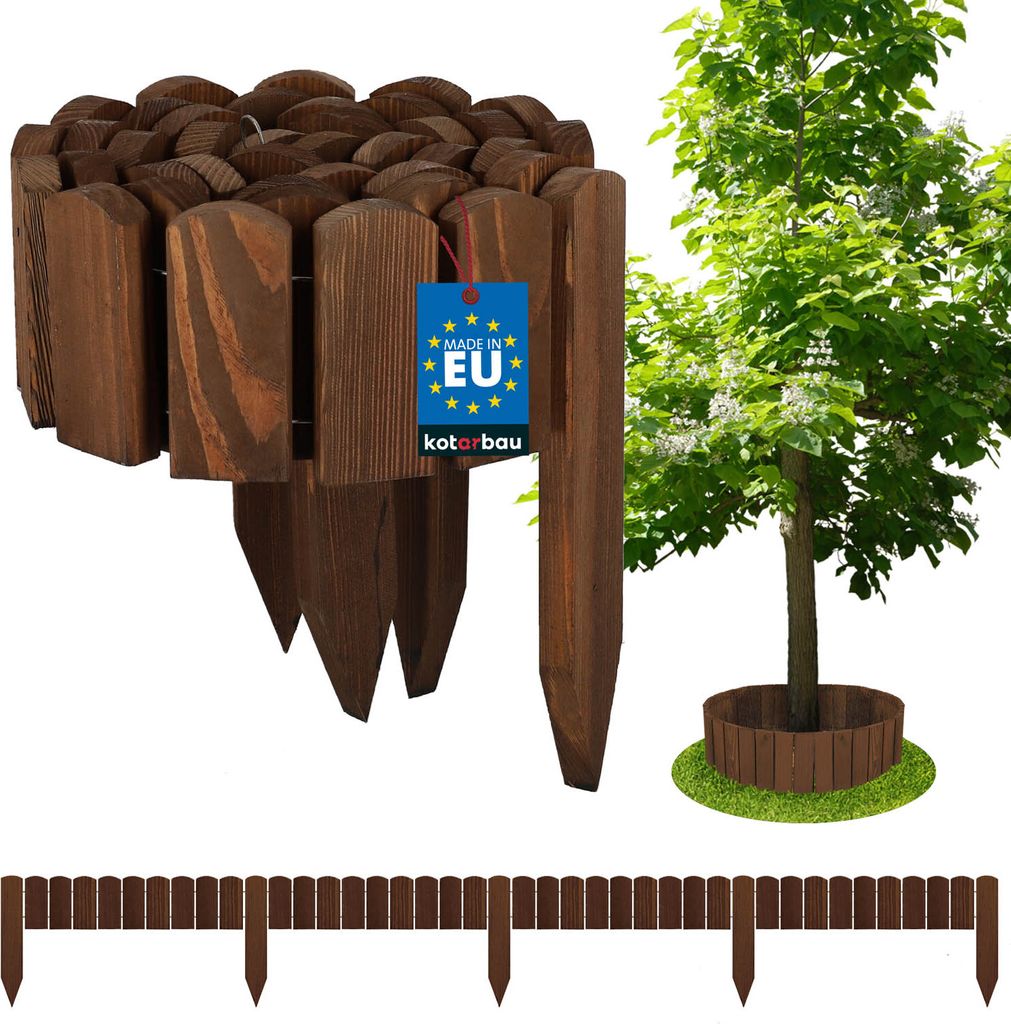 KOTARBAU® Beeteinfassung 200x10 cm Rollborder Flexible Produktbild 