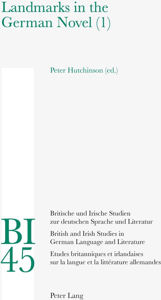 Landmarks in the German Novel